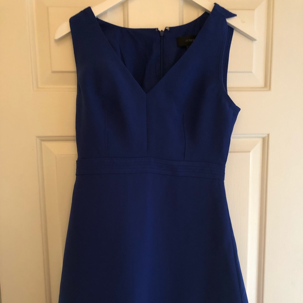 Jcrew blue dress
